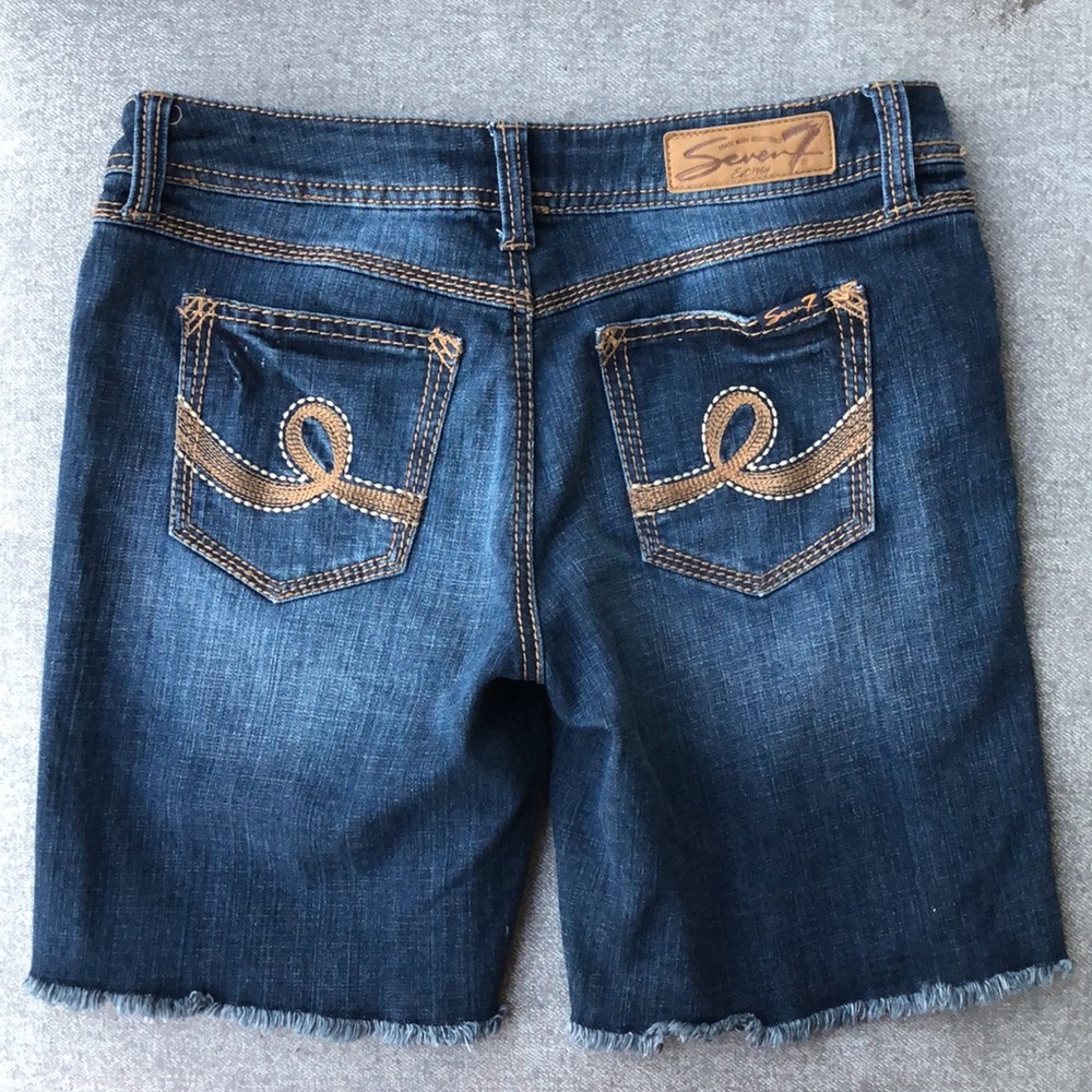 Worn once! - SEVEN7 Bermuda Jean Shorts